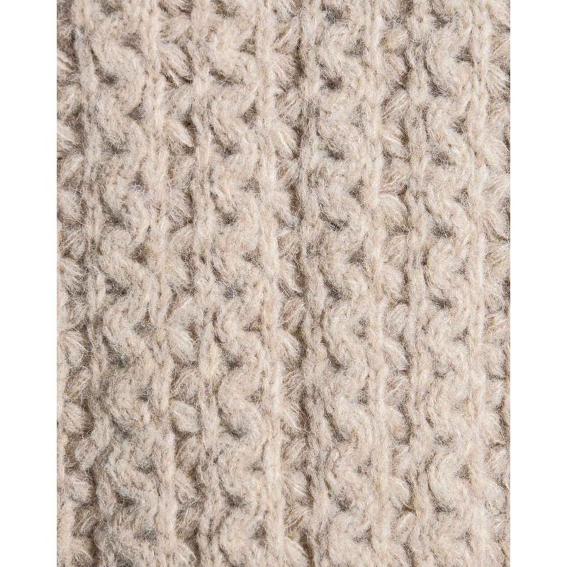 Cue Merino Alpaca Blend Cable Turtle Neck Knit image number 2